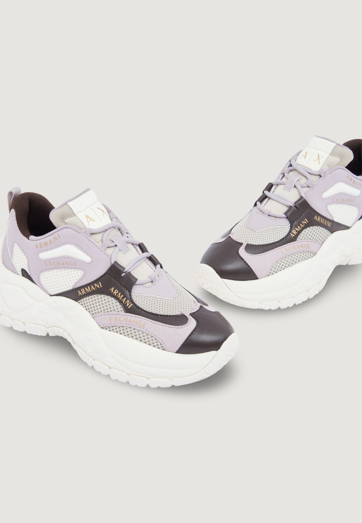 Armani Exchange Slip-on Sneakers – Lila