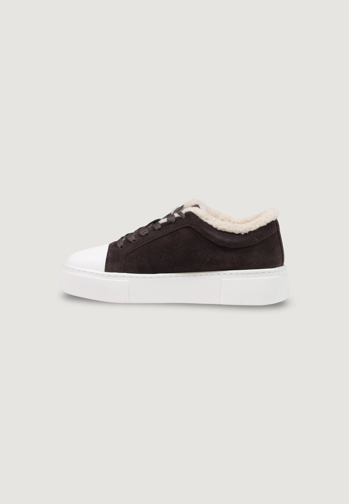 Armani Exchange Leren Sneakers Dames – Bruin