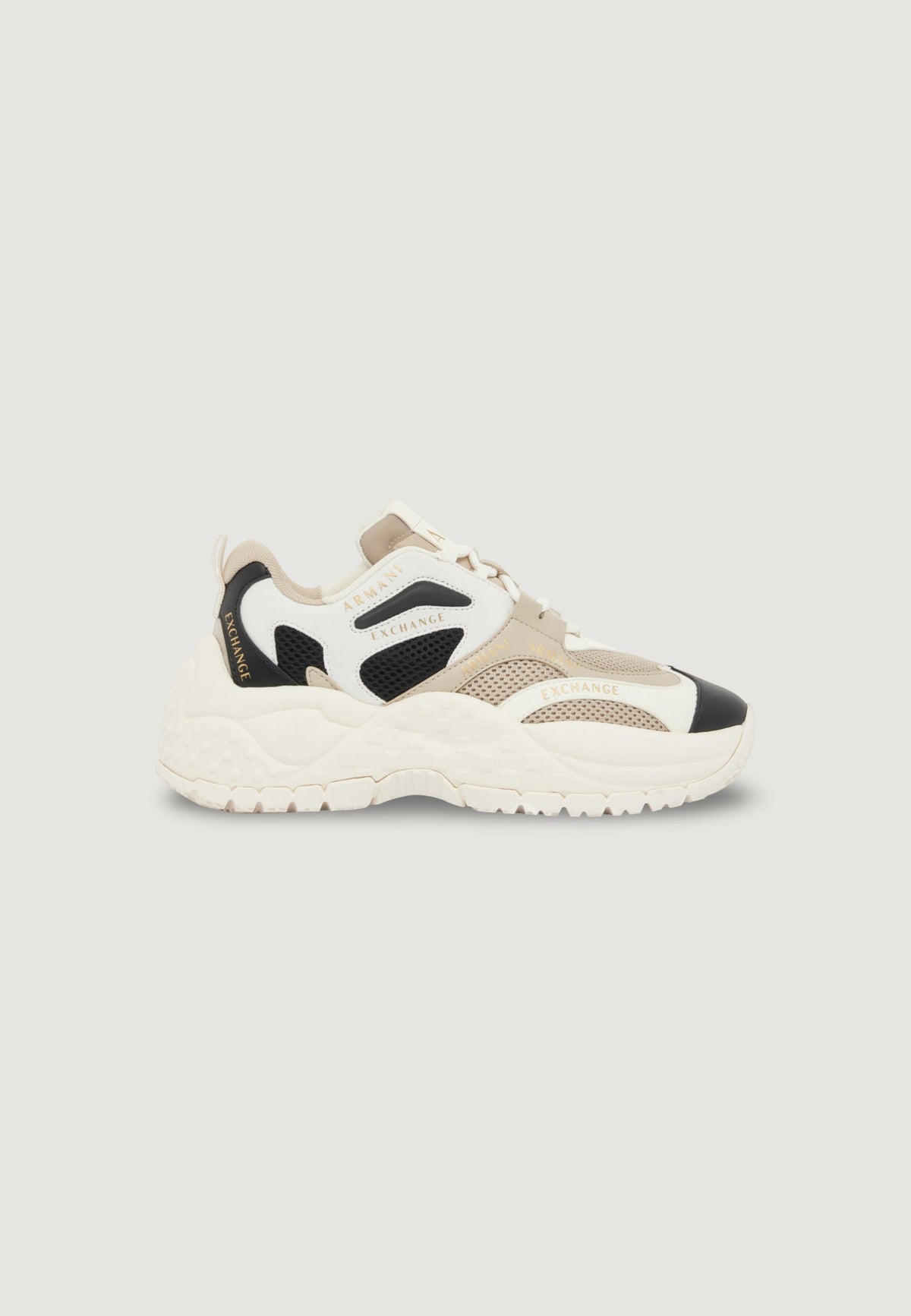 Armani Exchange Slip-on Sneakers – Beige