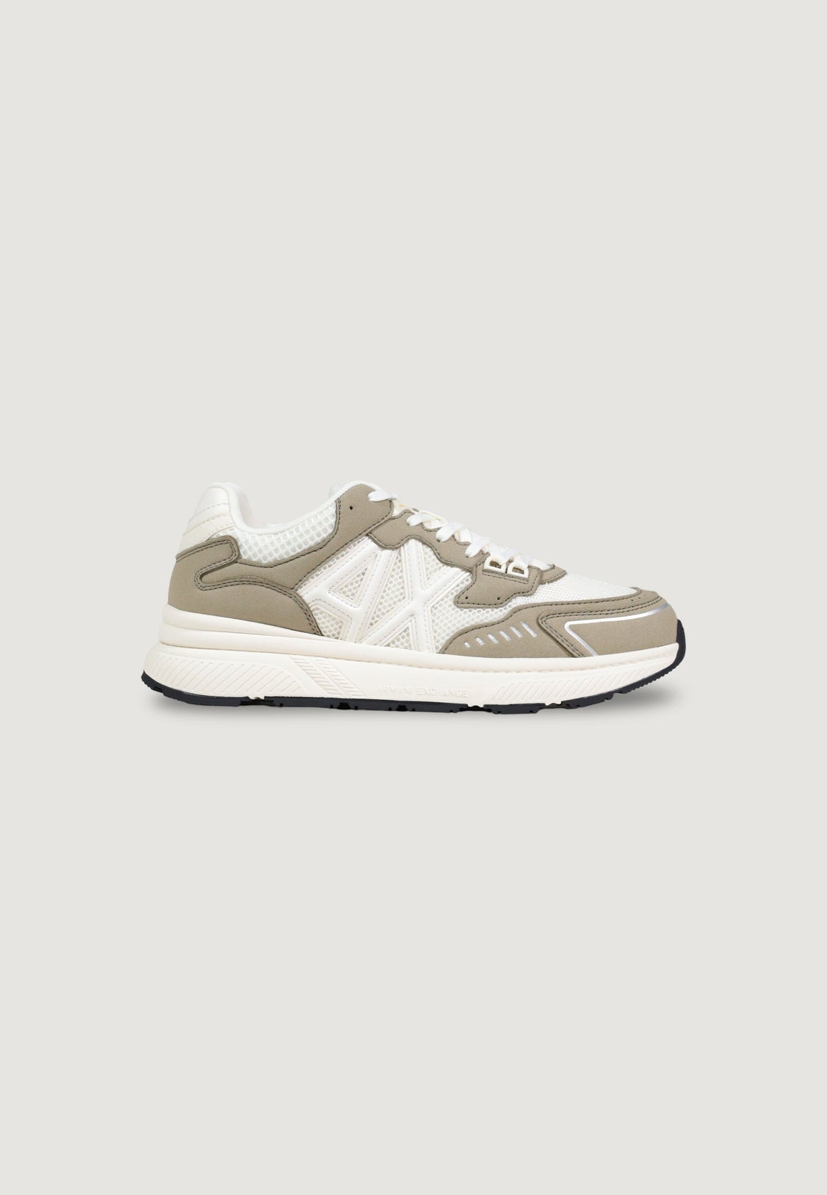 Armani Exchange Sneakers met Veters Heren – Groen