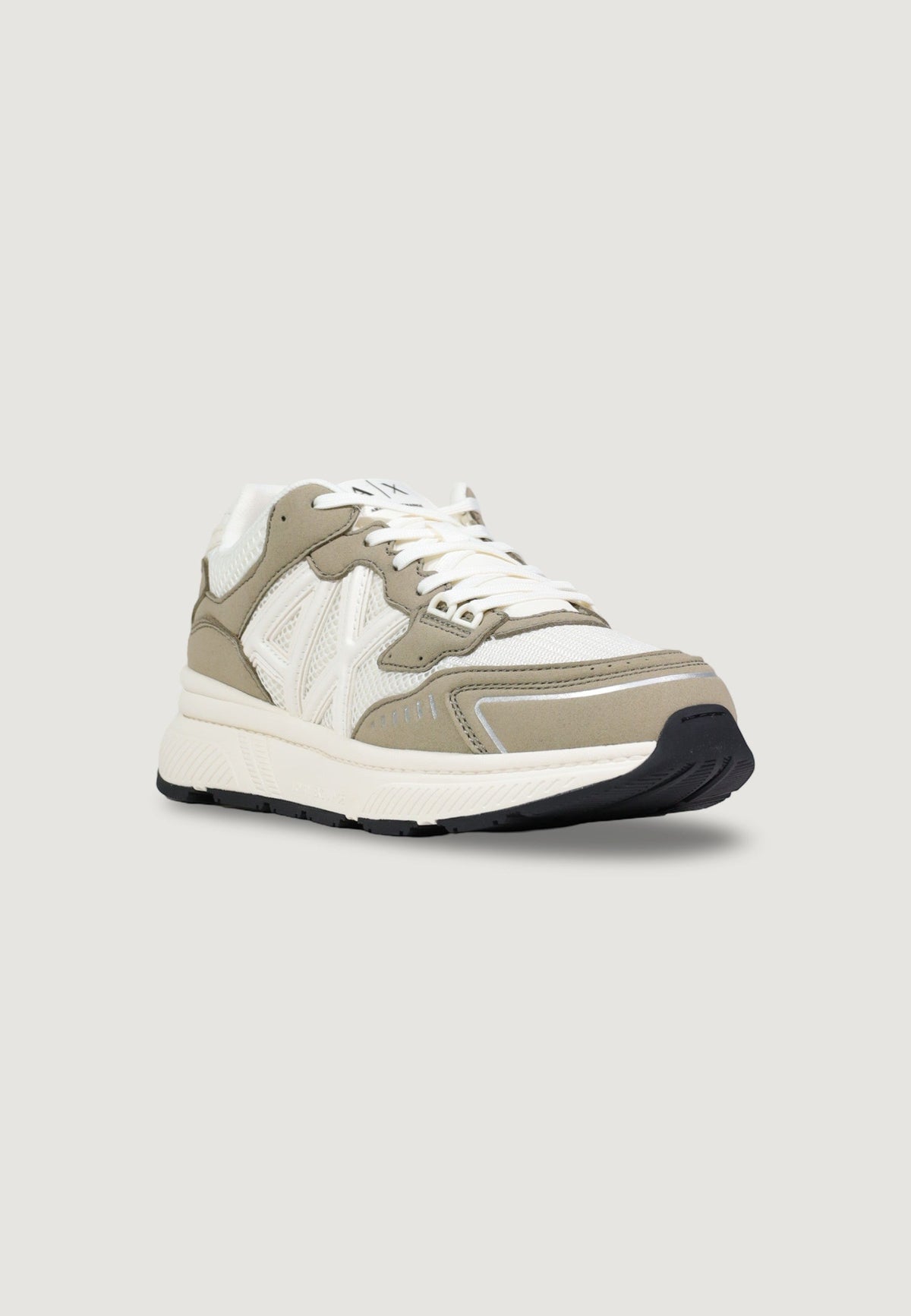 Armani Exchange Sneakers met Veters Heren – Groen