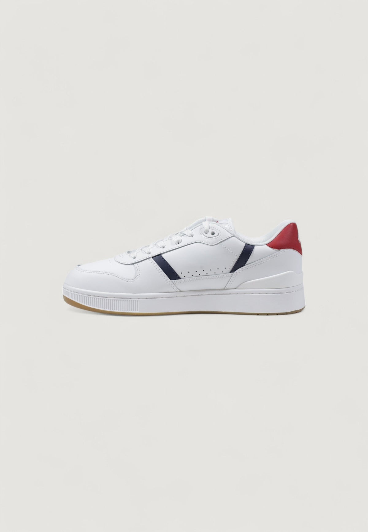 Lacoste T-Clip Set Sneakers met leren bovenwerk – Wit