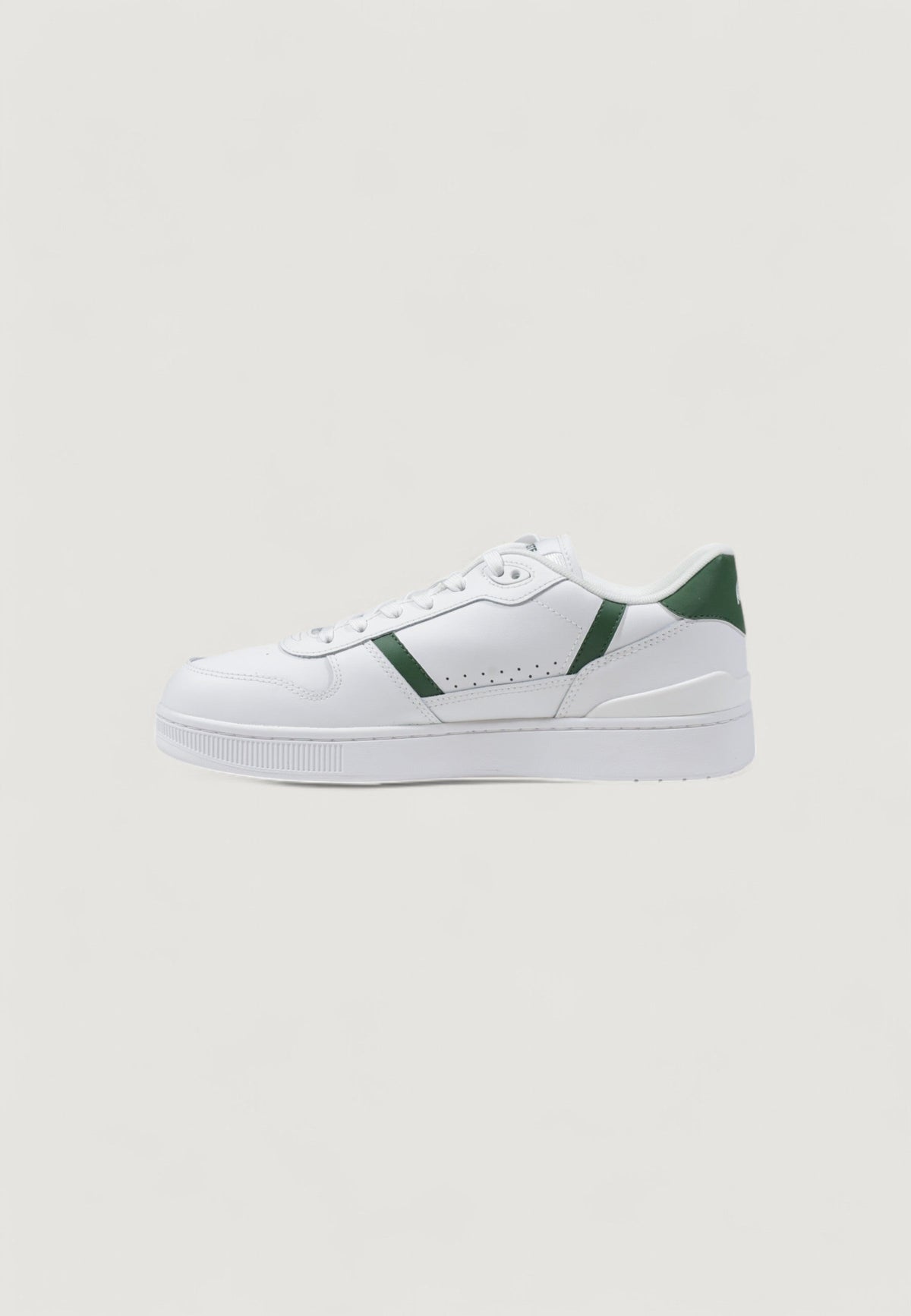 Lacoste T-Clip Set Sneakers met leren bovenwerk – Wit