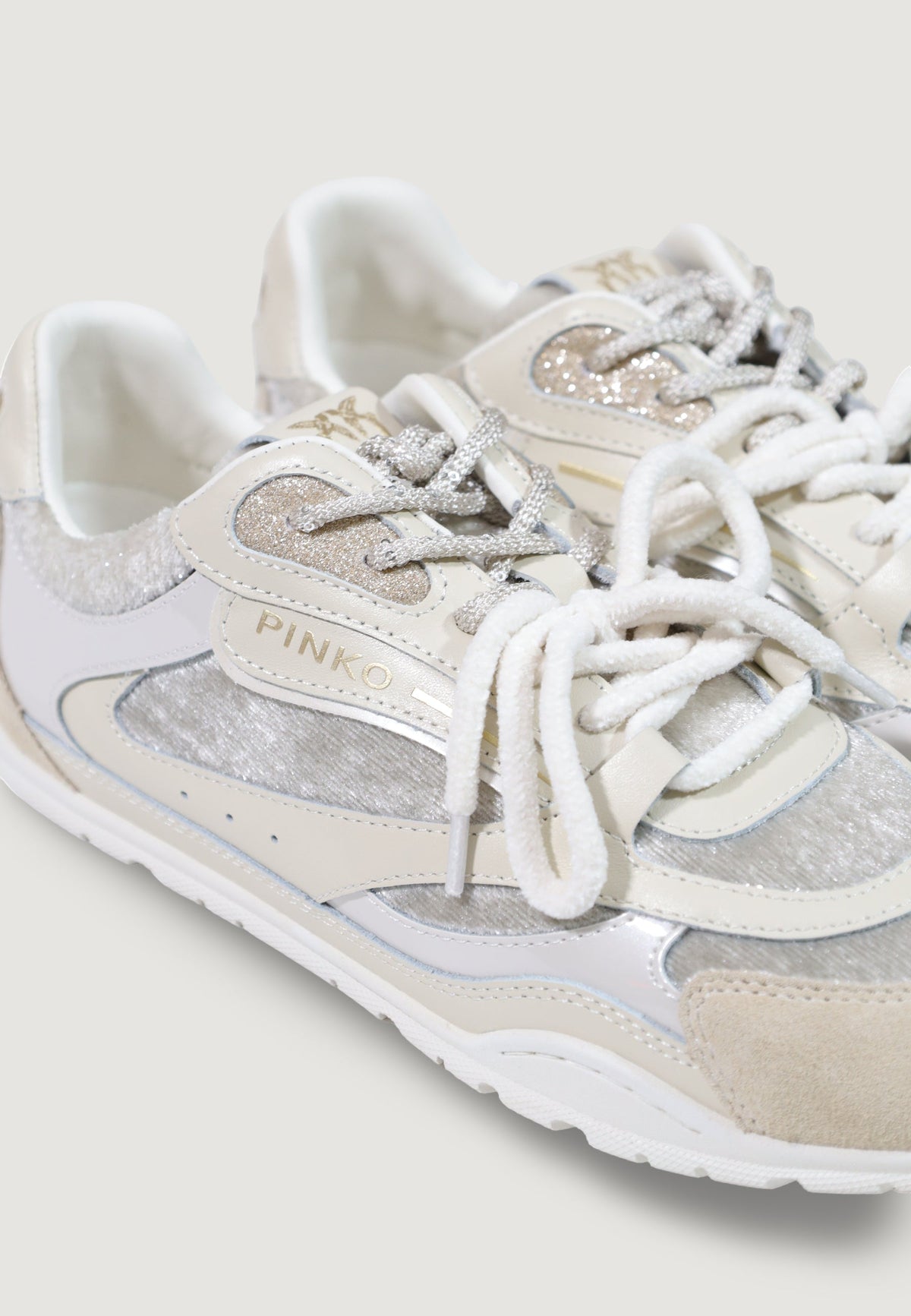 Pinko Yulia 01 Leren Sneakers – Wit