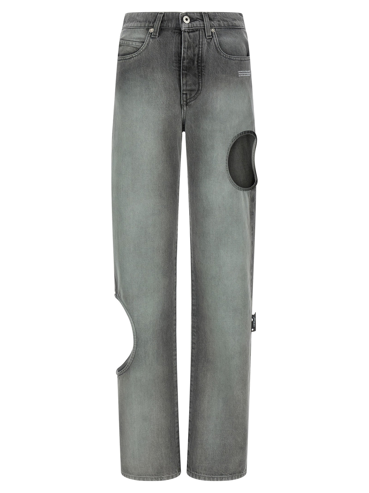 Off-White Spray New Meteor Jeans – Grijs