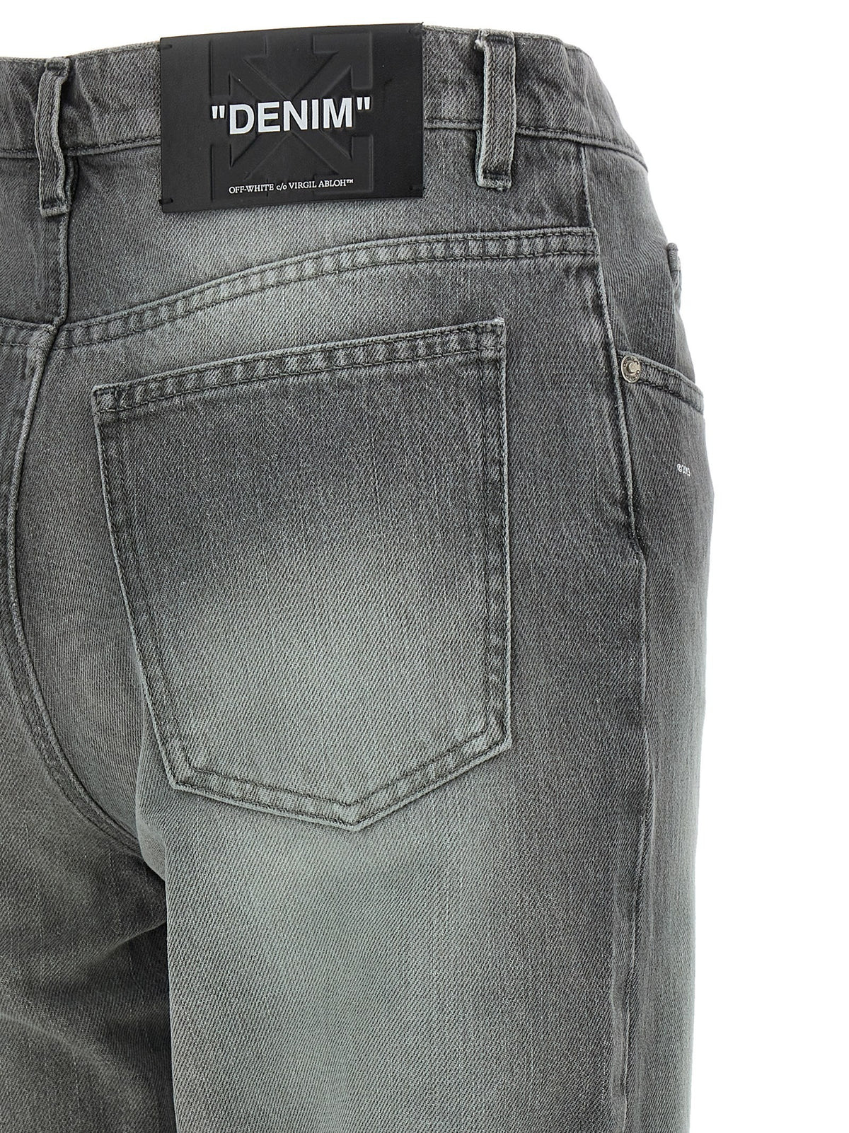 Off-White Spray New Meteor Jeans – Grijs