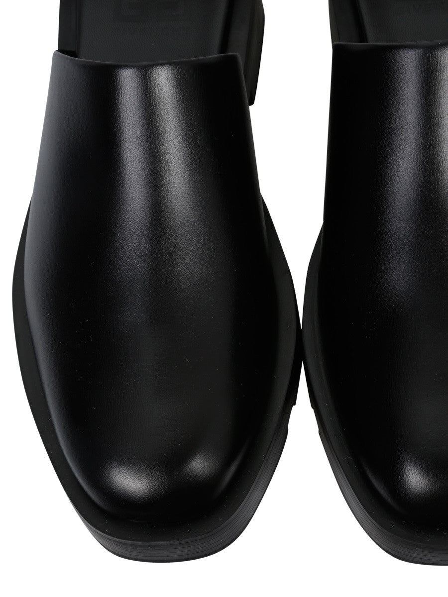 Givenchy Loafers met vierkante neus – Zwart