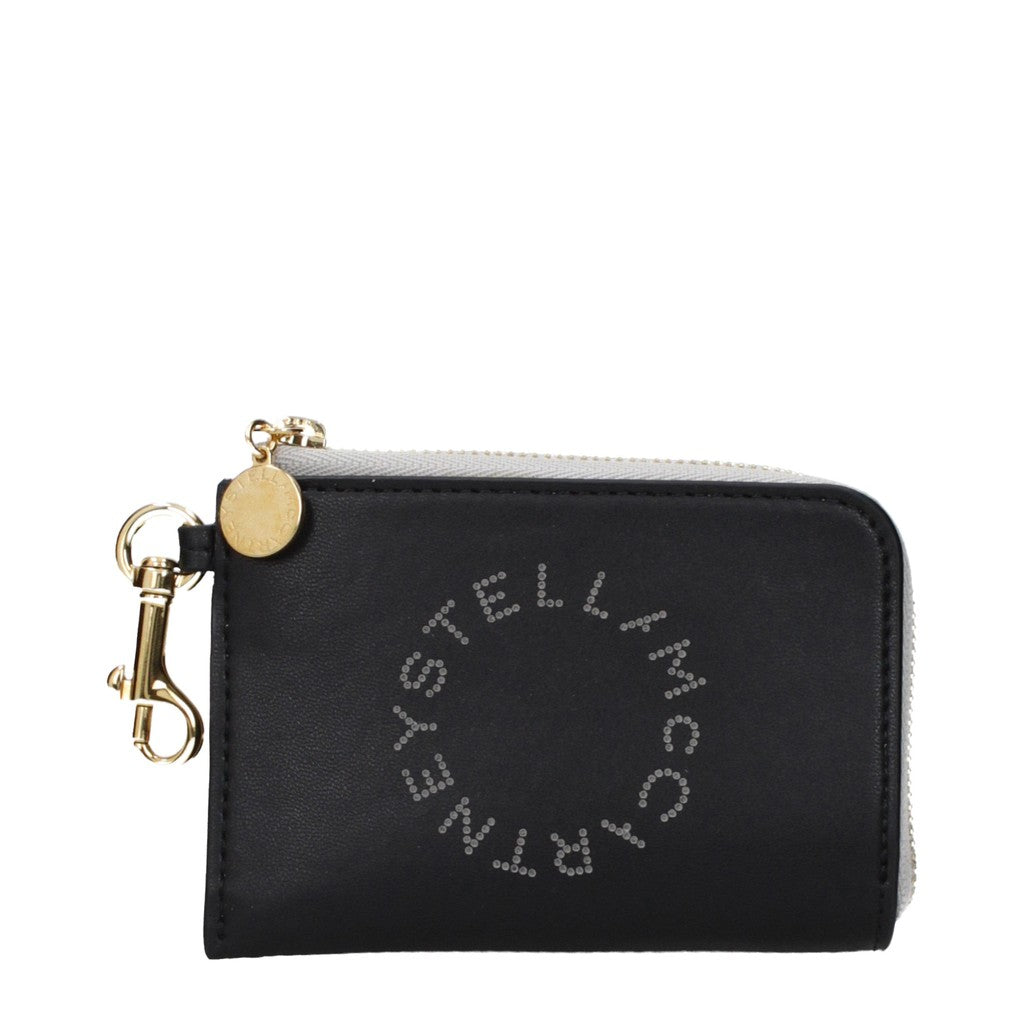 Stella McCartney Kaarthouder met rits – Zwart
