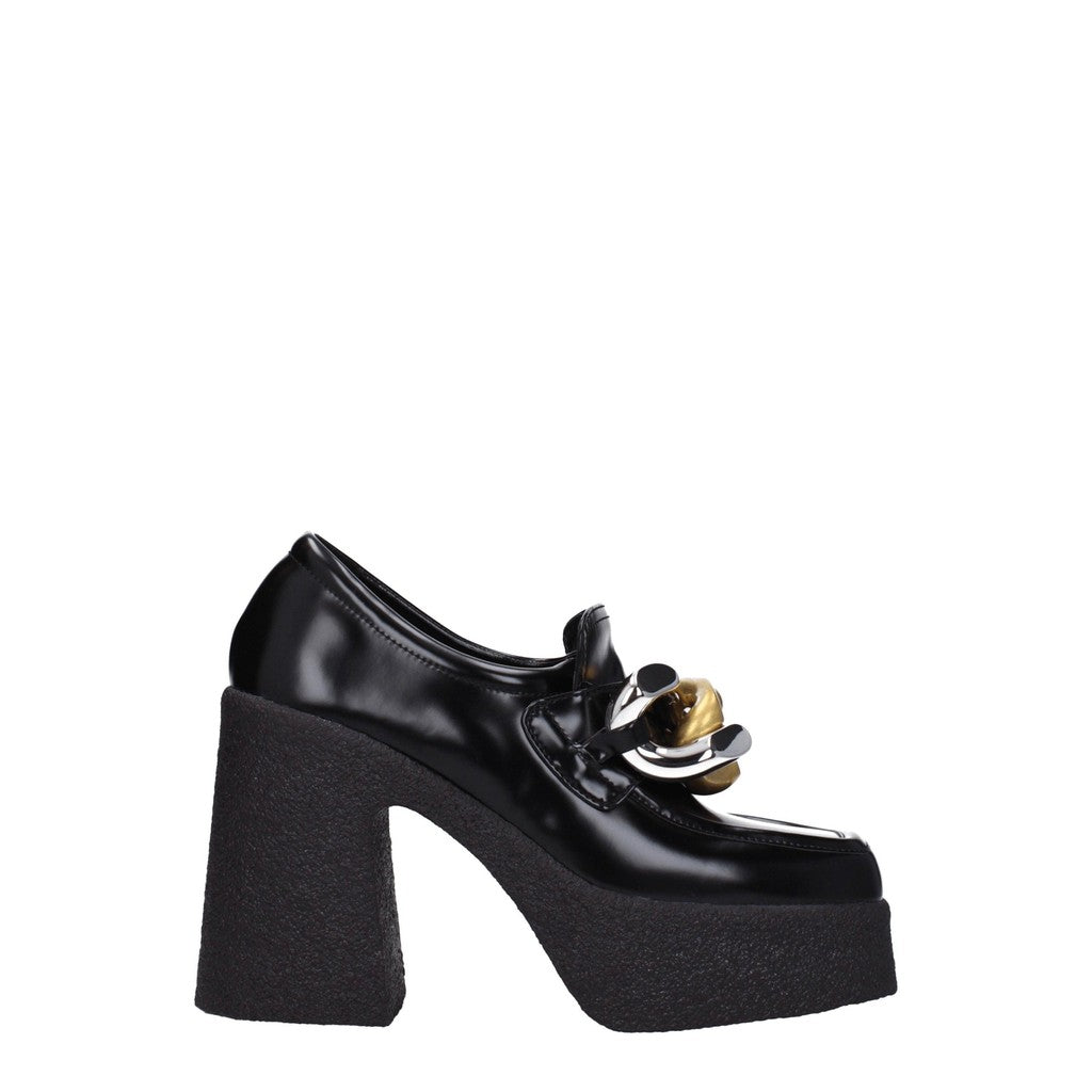 Stella McCartney Loafers van imitatieleer – Zwart