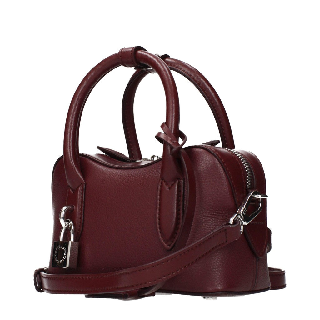 Stella McCartney Mini handtas met hangslot – Bordeaux