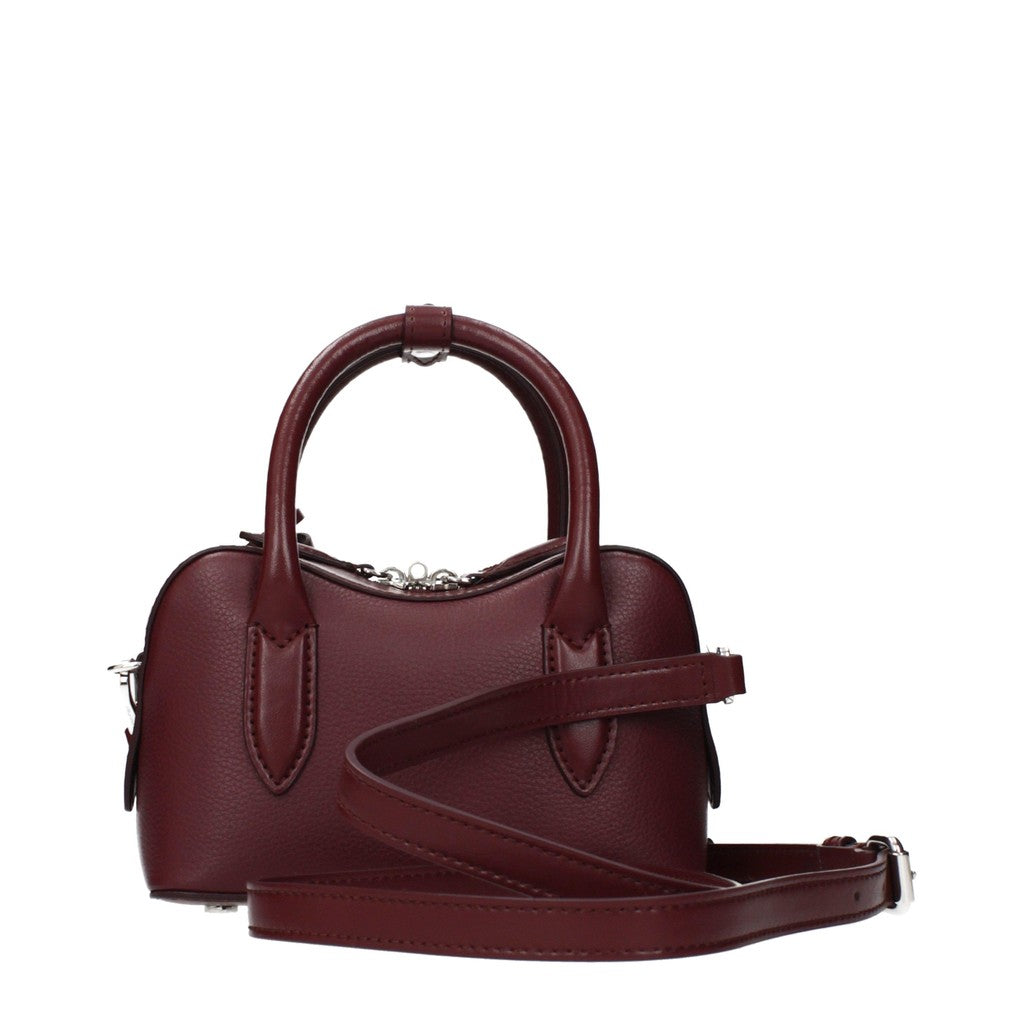 Stella McCartney Mini handtas met hangslot – Bordeaux