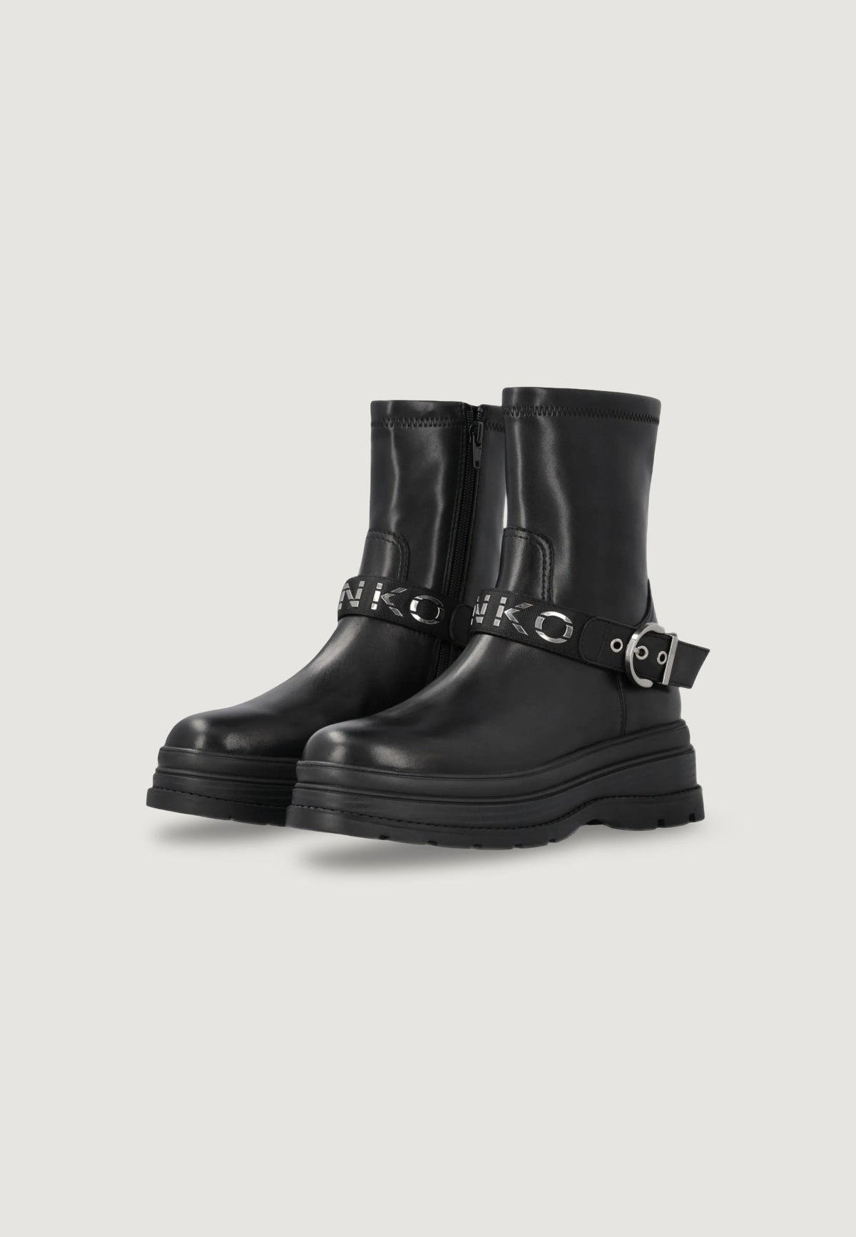 Pinko Eva 01 Enkellaarzen – Zwart