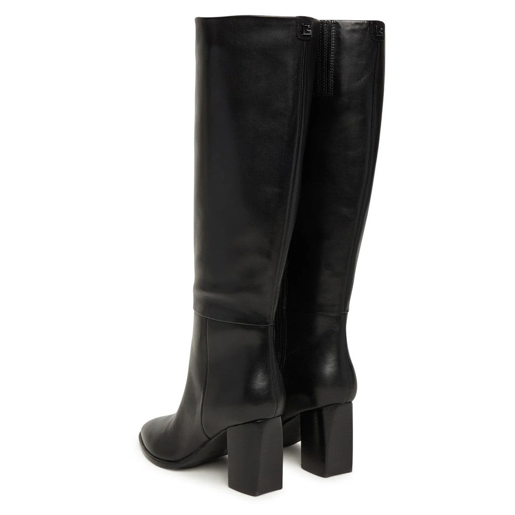 Guess Leren laarzen – Zwart