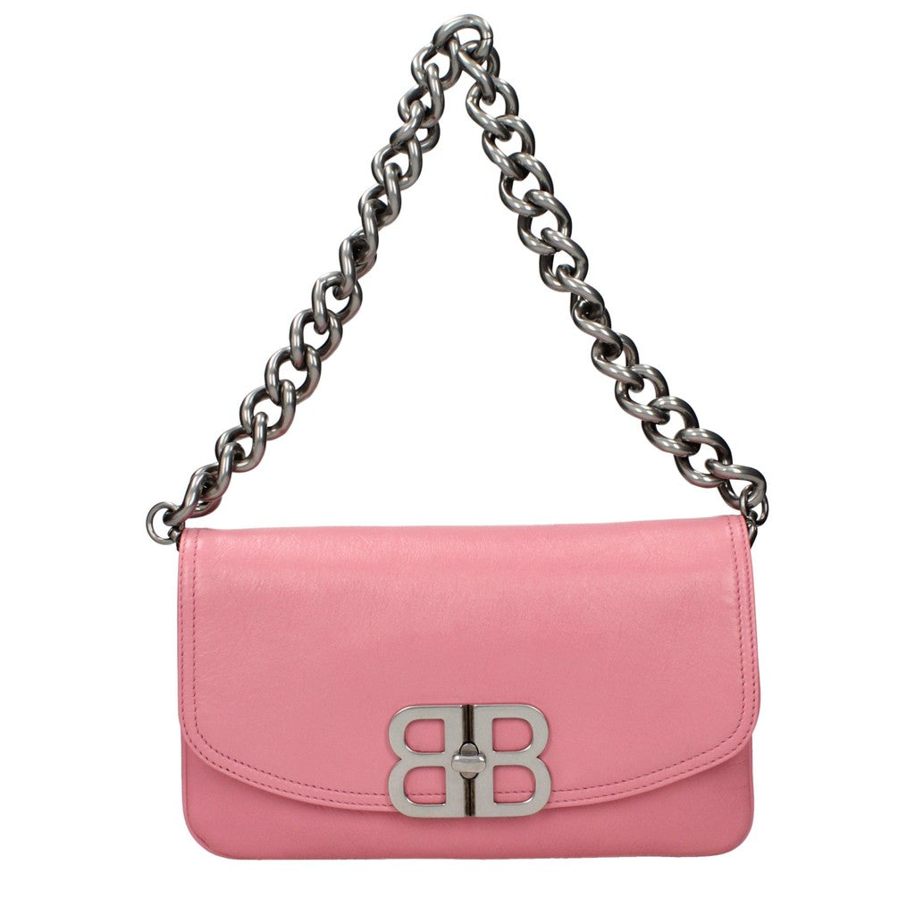 Balenciaga Kleine schoudertas met draaisluiting – Roze