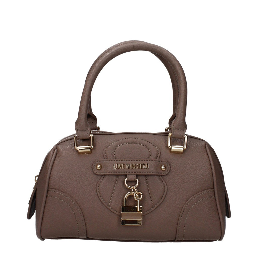 Love Moschino Handtas met schouderband – Taupe