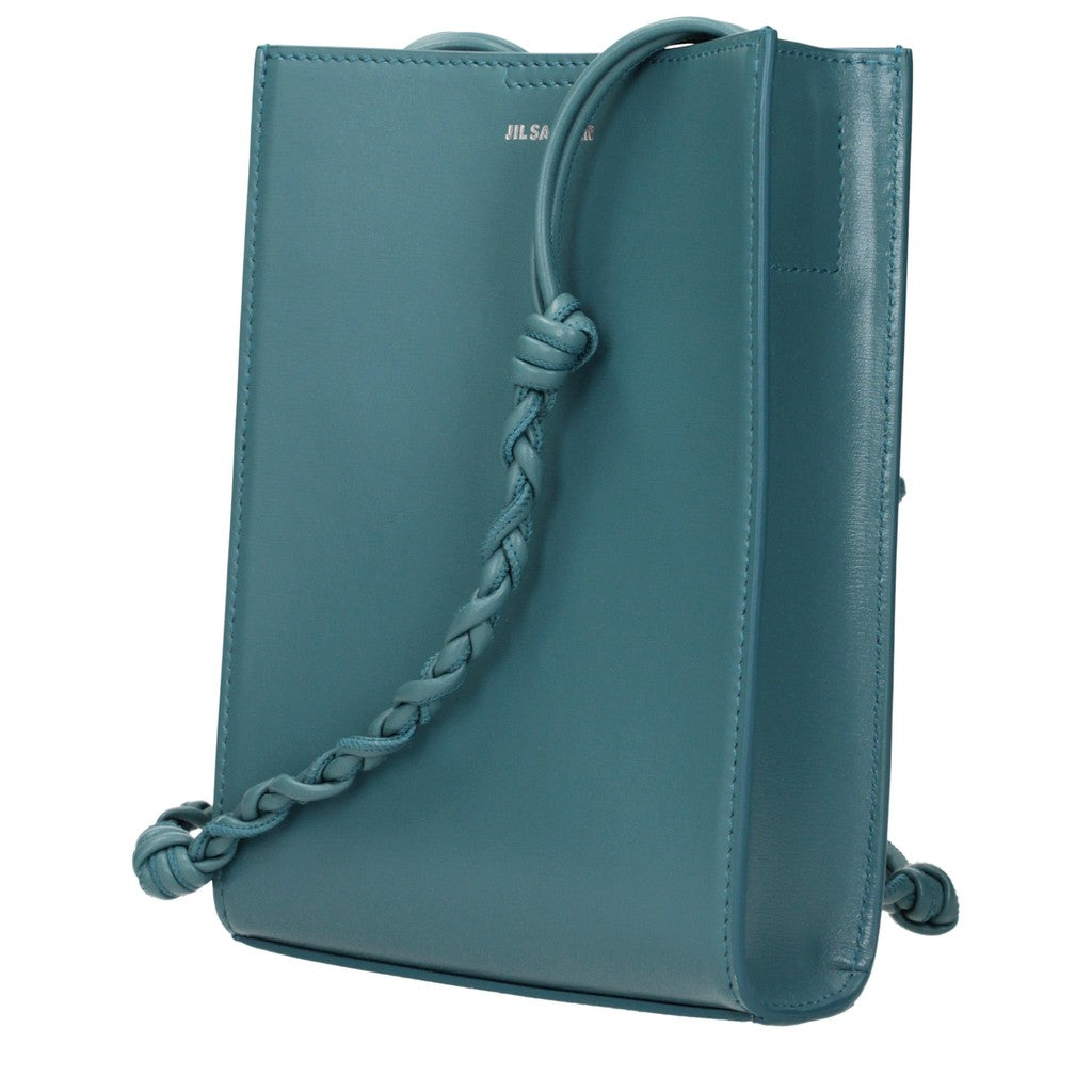 Jil Sander Tangle Crossbodytas – Petrol