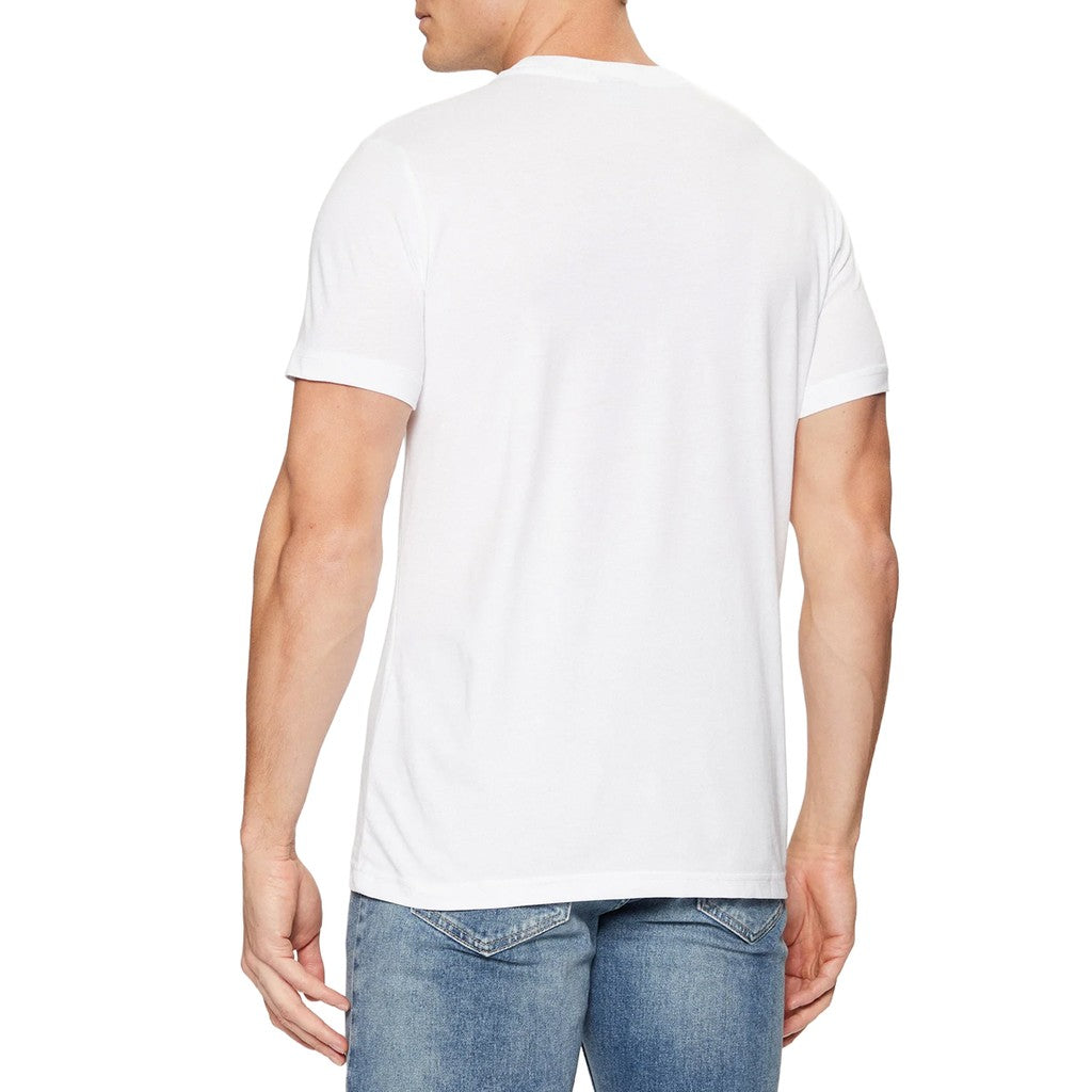 Karl Lagerfeld Slim fit T-shirt met print – Wit
