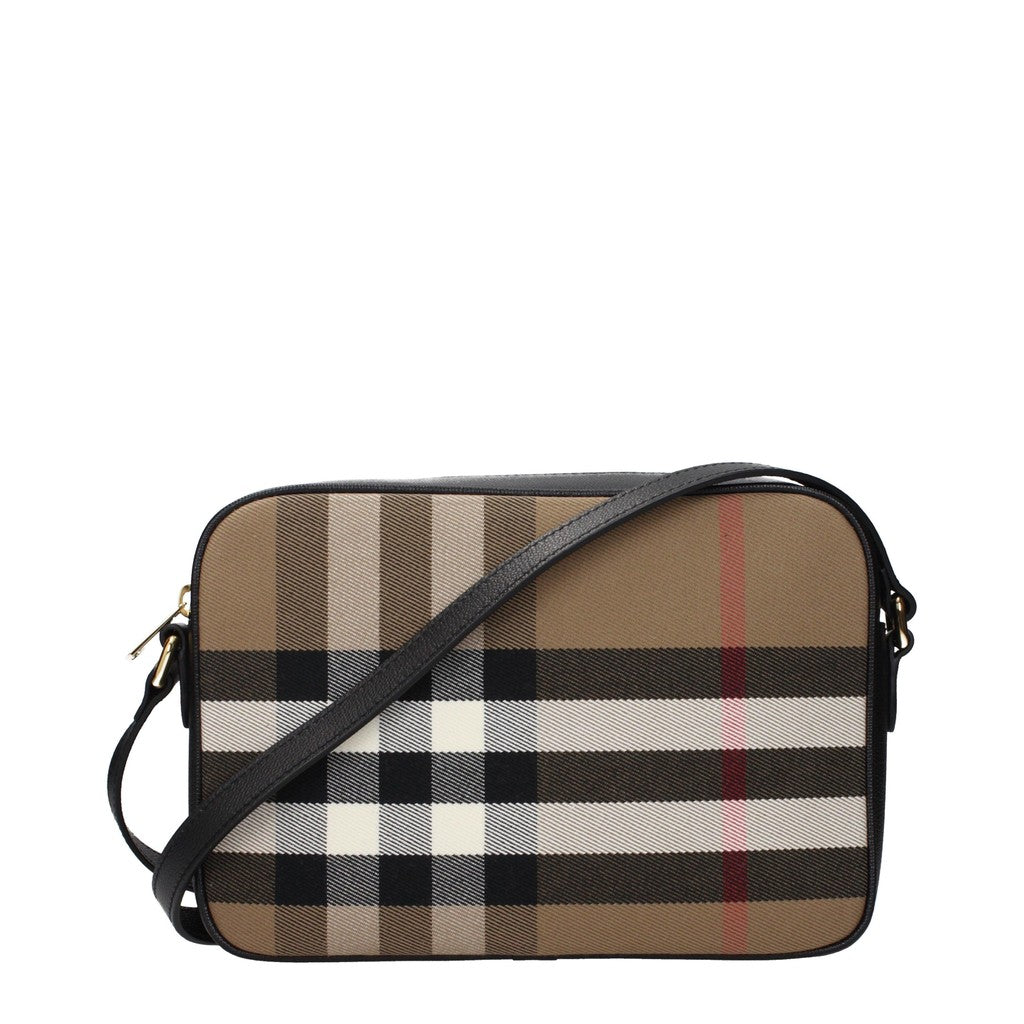 Burberry Check Crossbodytas Dames – Beige / Zwart
