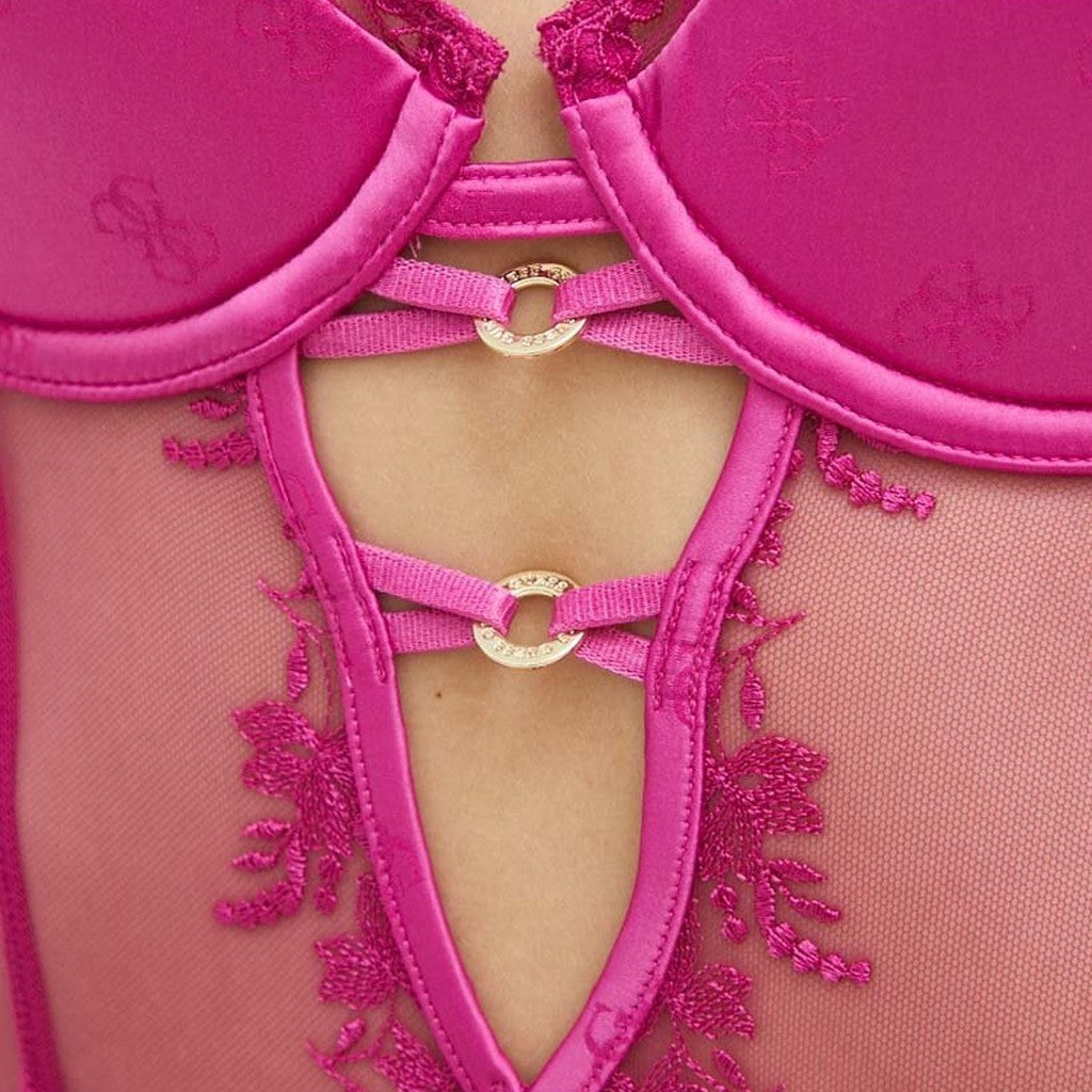 Guess Body met knoopsluiting – Fuchsia