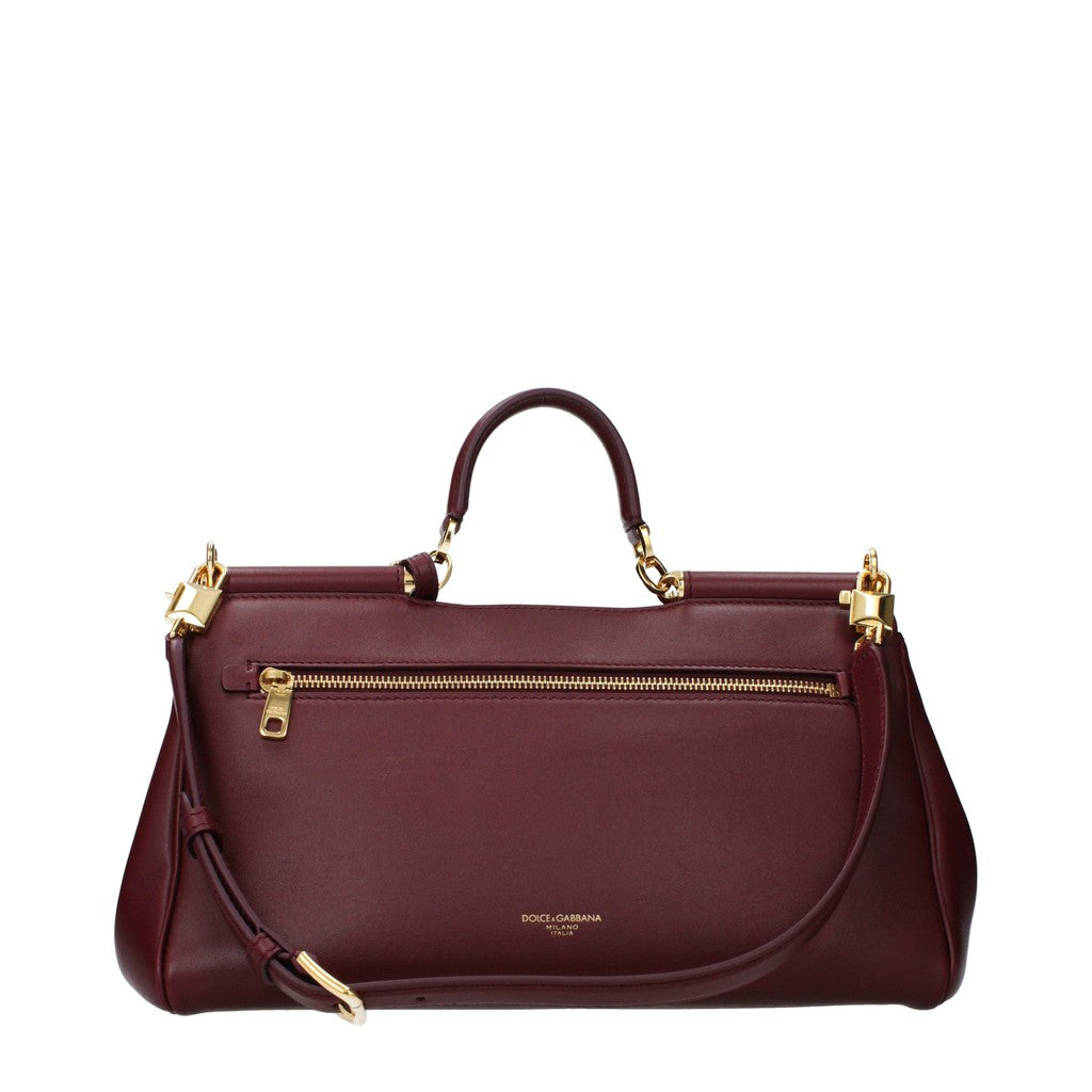 Dolce & Gabbana My Sicily Handtas – Bordeaux