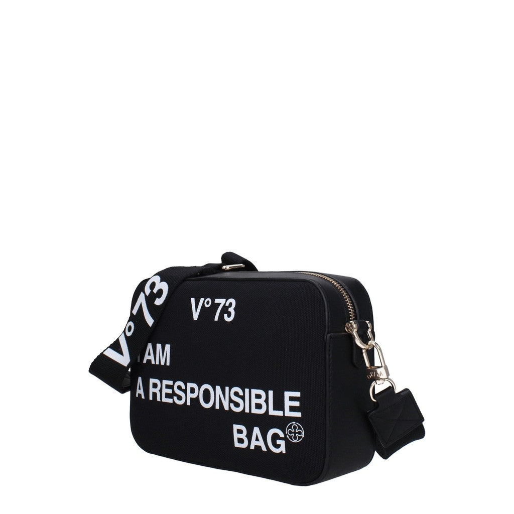 V°73 Responsability Bis Crossbodytas – Zwart