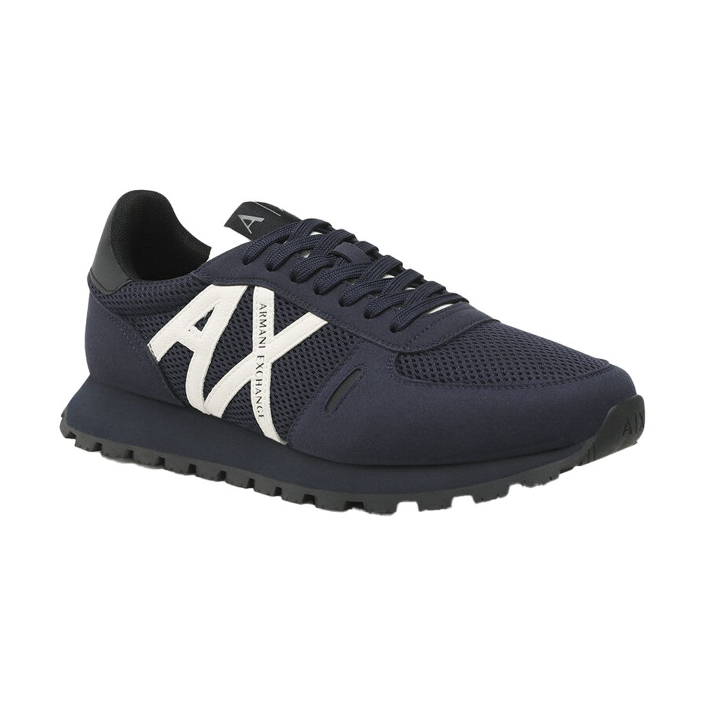 Armani Exchange Sneakers – Blauw