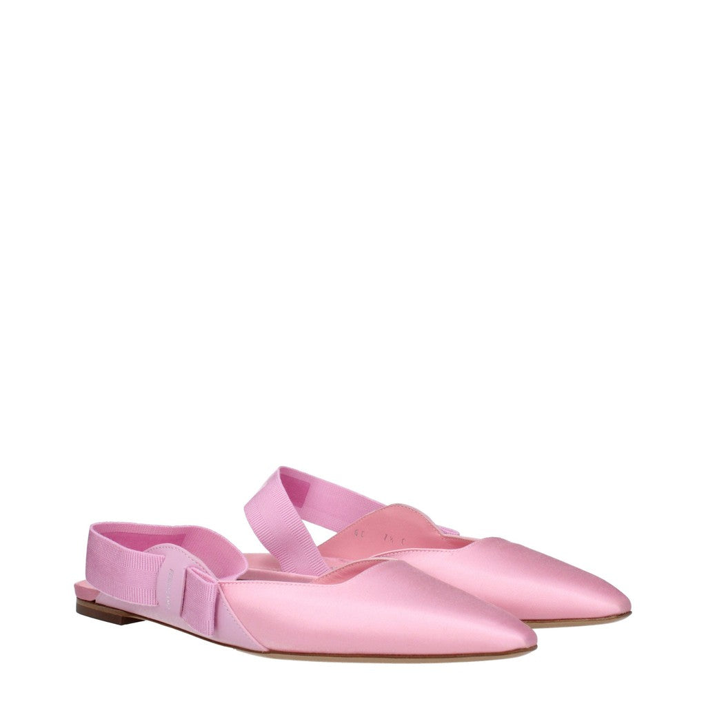 Salvatore Ferragamo Vania Ballerina's – Roze