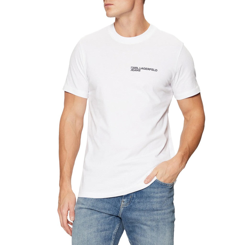 Karl Lagerfeld Slim fit T-shirt – Wit