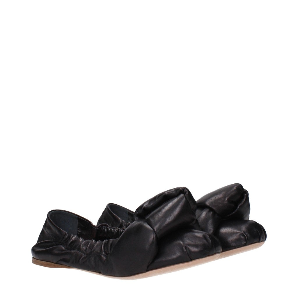 Miu Miu Ballerina's – Zwart