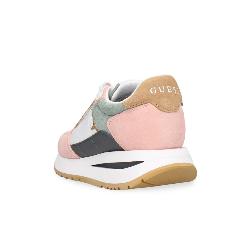 Guess Sneakers met veters – Roze