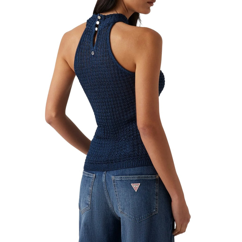 Guess Haltertop – Marineblauw
