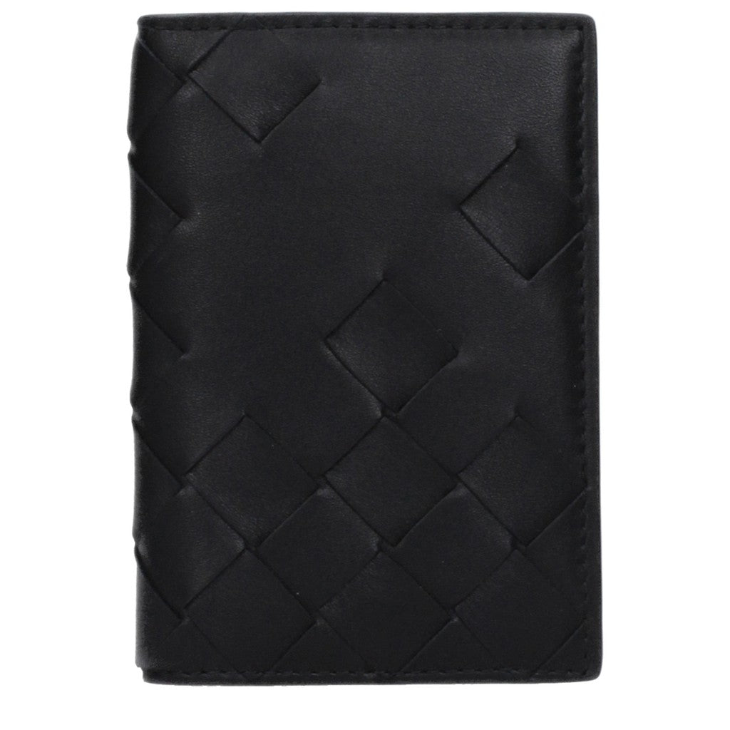 Bottega Veneta Portemonnee met zes pasjesvakken – Zwart