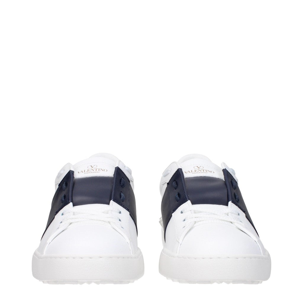 Valentino Garavani Open Sneakers – Wit / Marineblauw