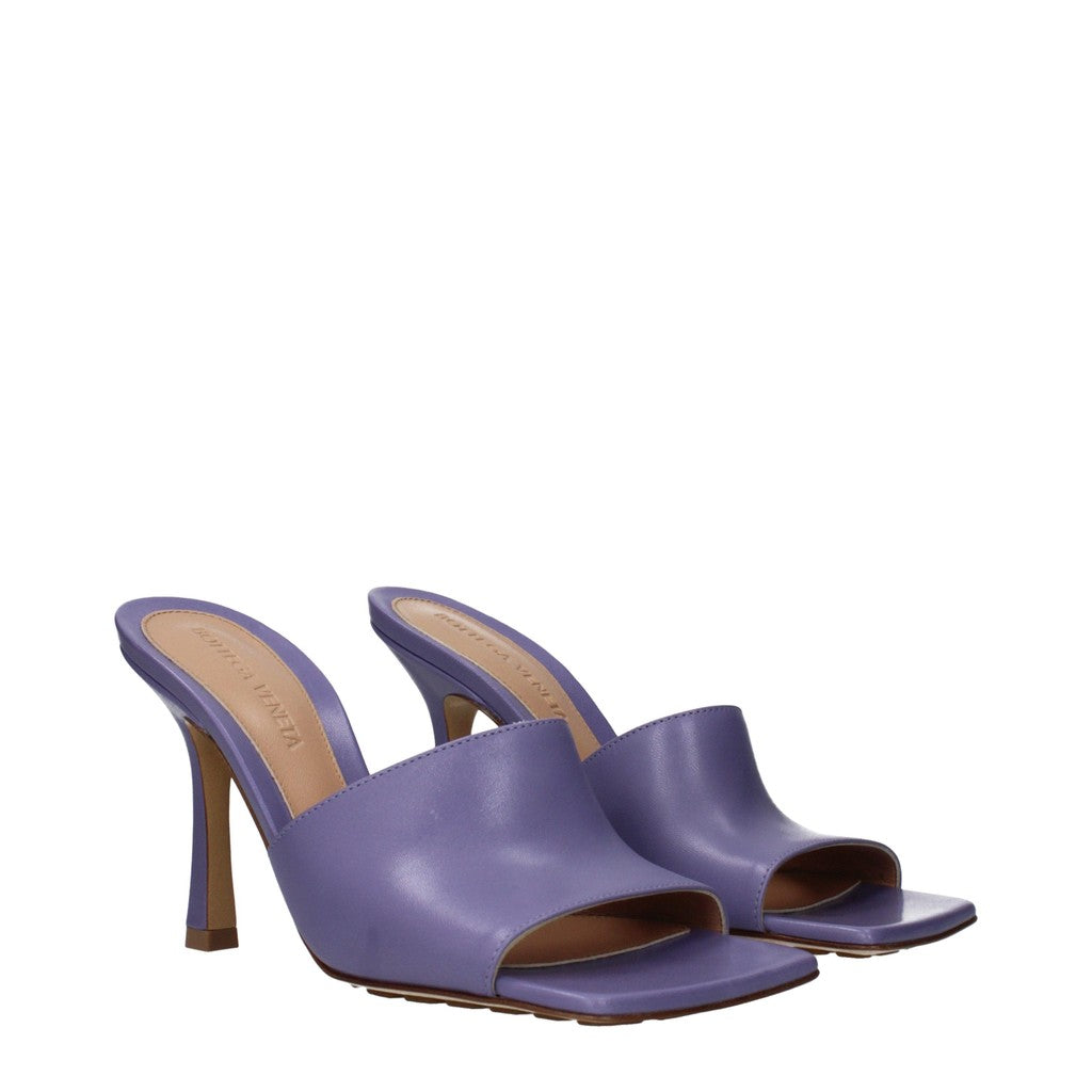 Bottega Veneta Hoge sandalen met hak – Paars