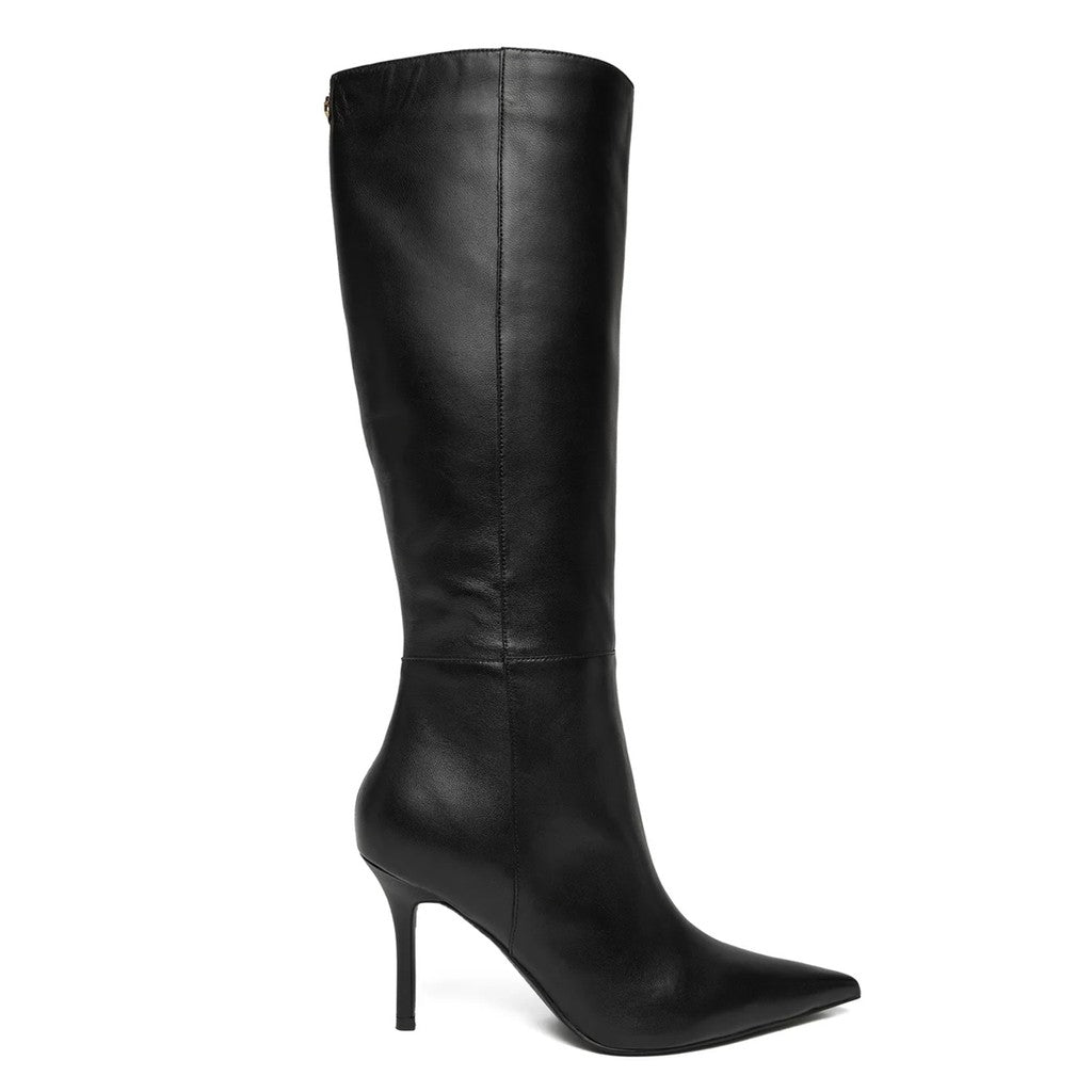 Guess Leren laarzen – Zwart