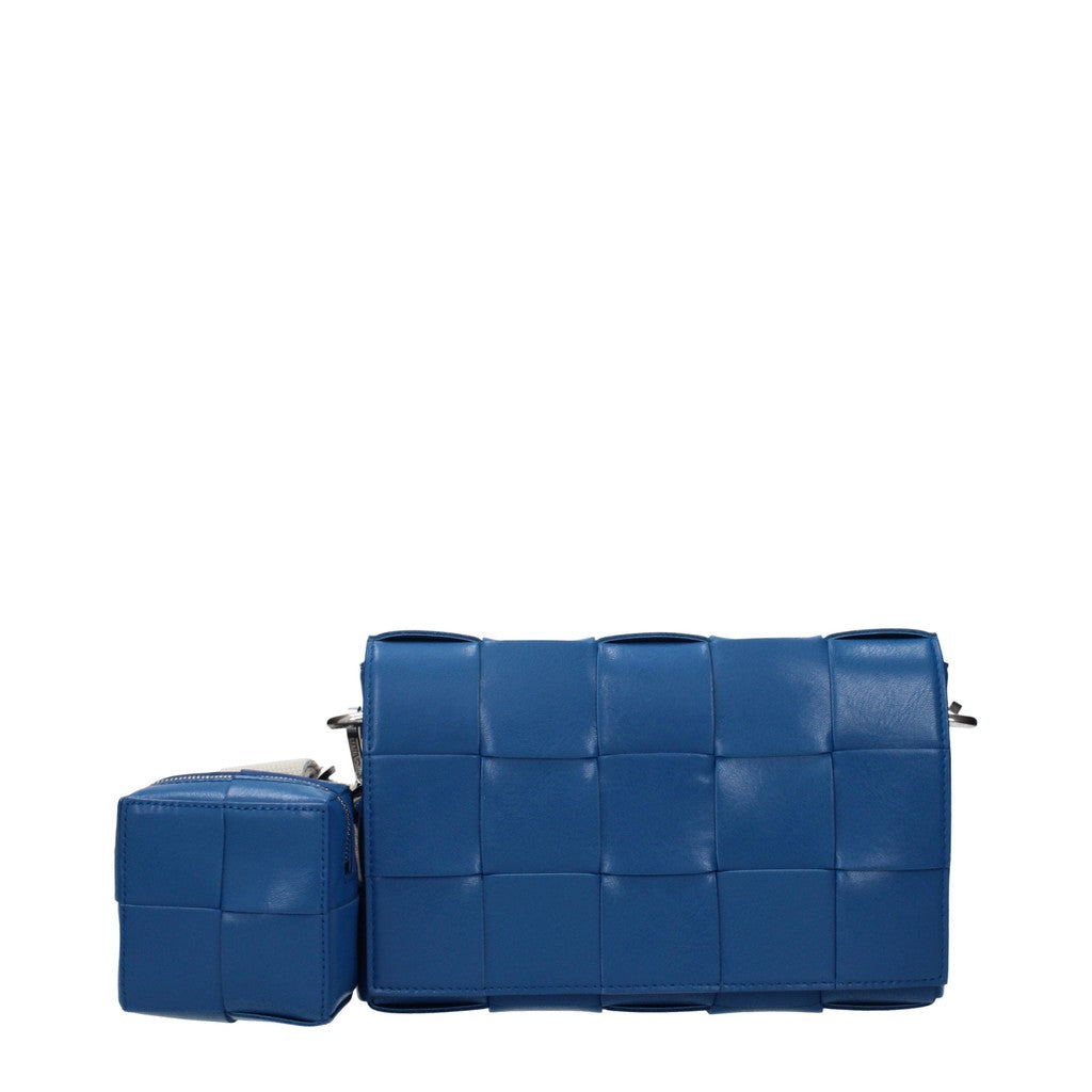 Bottega Veneta Cassette Crossbodytas – Blauw