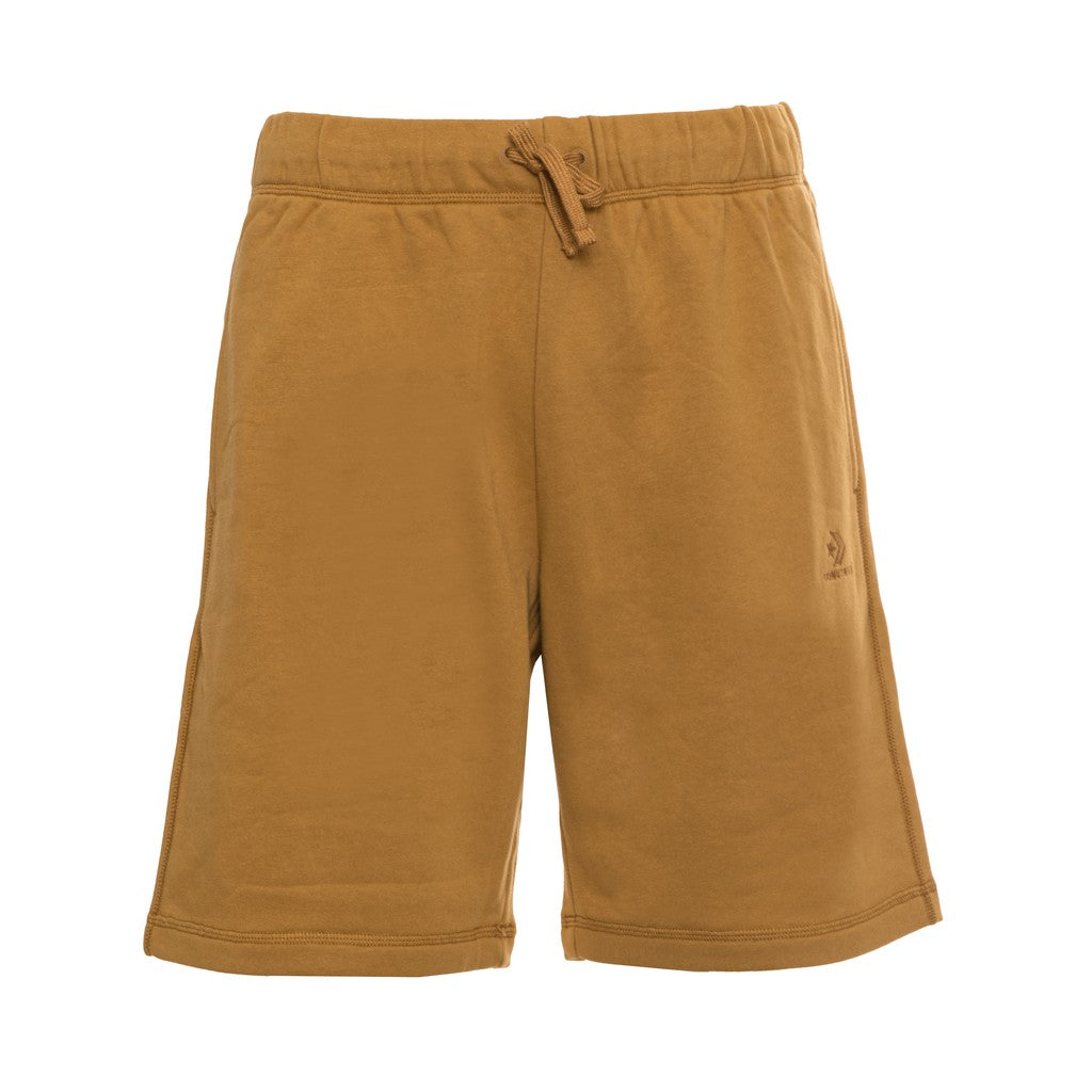 Converse Bermuda short met trekkoord en logo – Geel