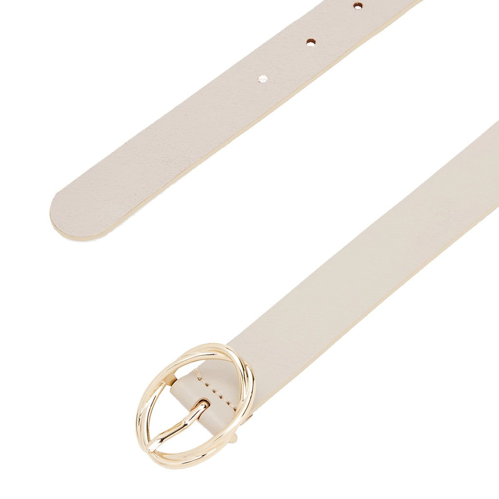 Tommy Hilfiger Leren riem Dames – Beige