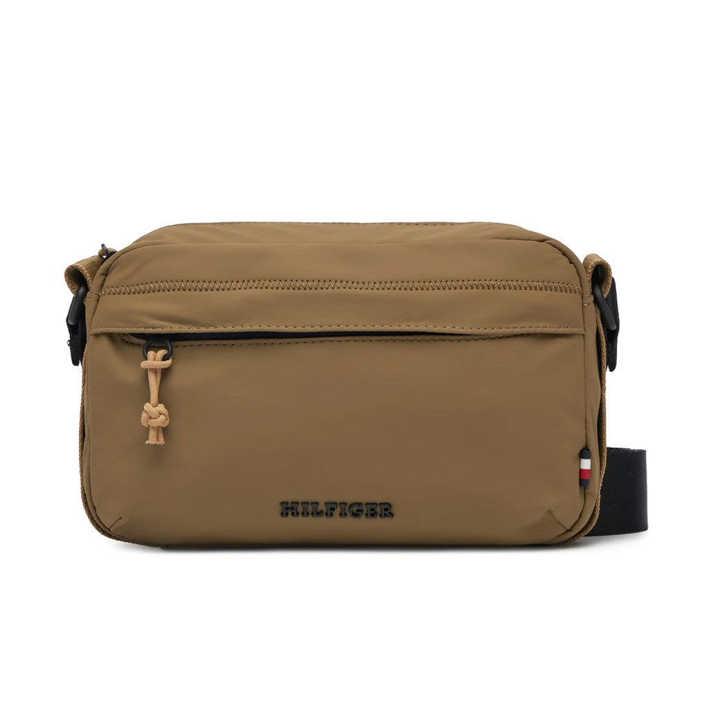 Tommy Hilfiger Nylon crossbodytas – Khaki