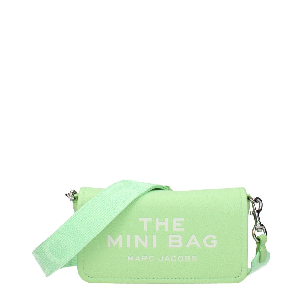Marc Jacobs The Mini Bag Crossbodytas met twee vakken – Mintgroen