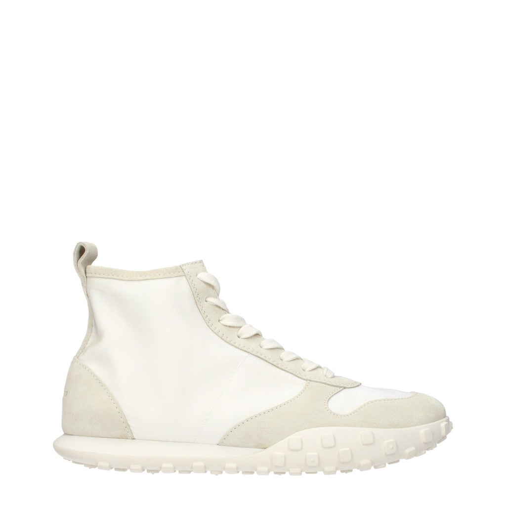 Jil Sander Sneakers van stof, suède en leer – Wit / Beige