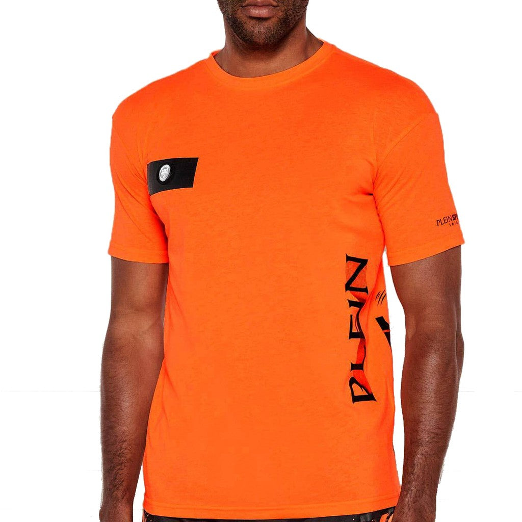 Philipp Plein Vertical T-shirt – Oranje