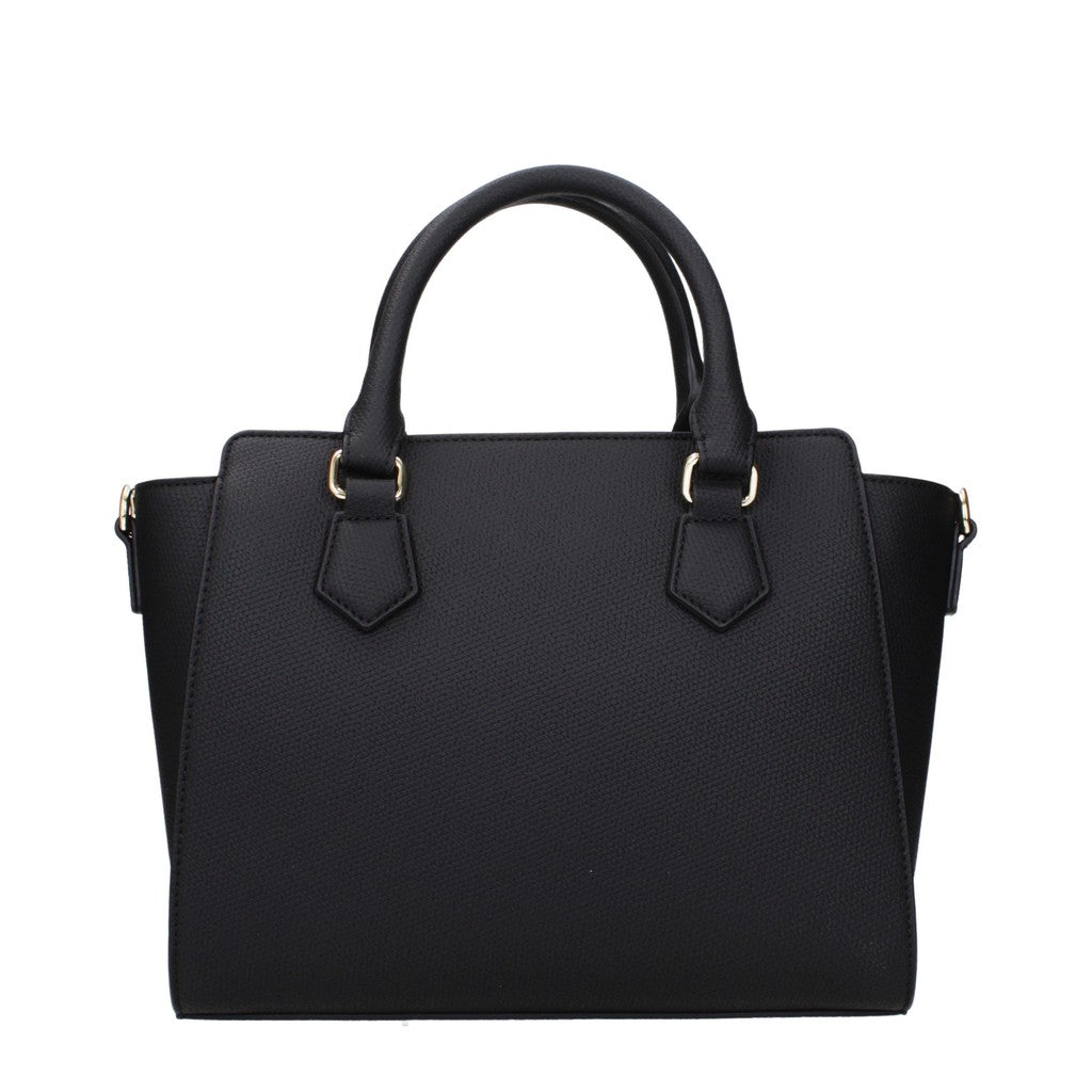 Love Moschino Handtas met goudkleurige details – Zwart