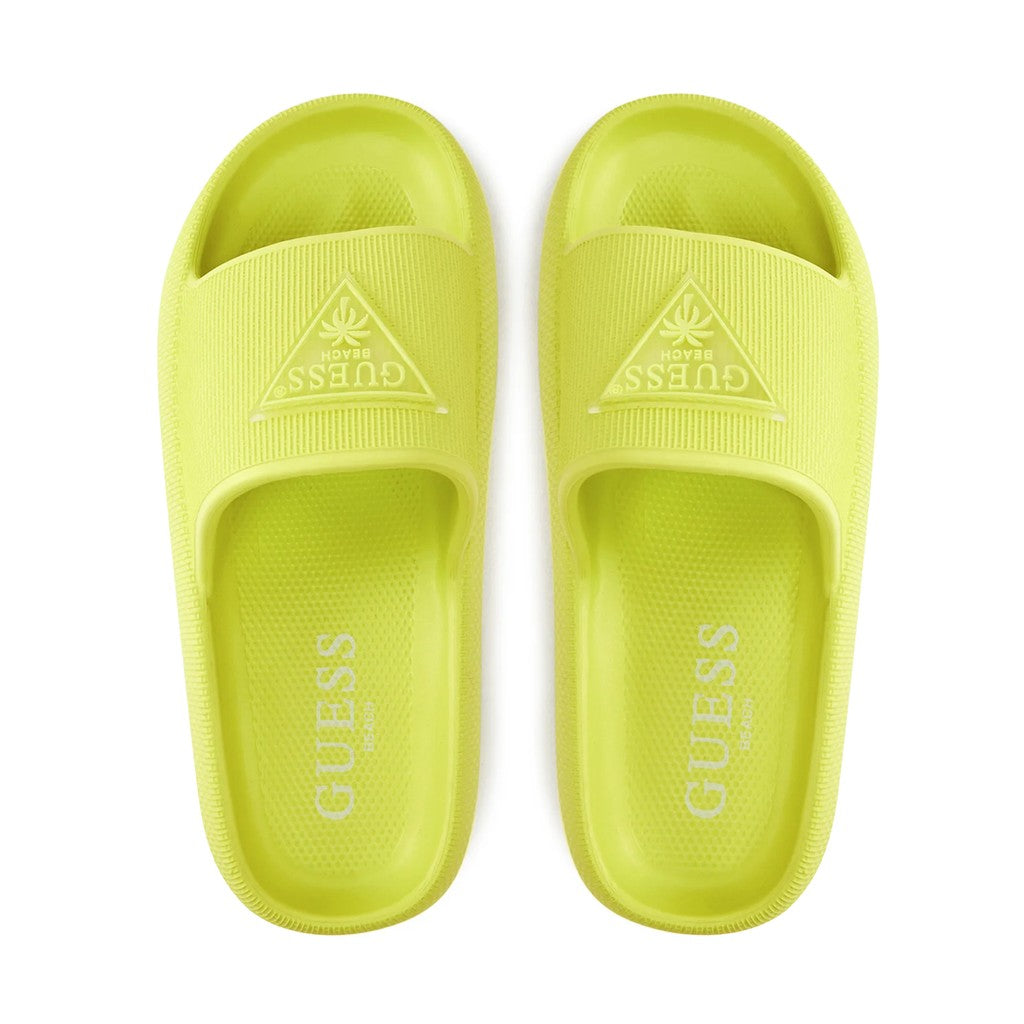 Guess Slippers – Limegroen