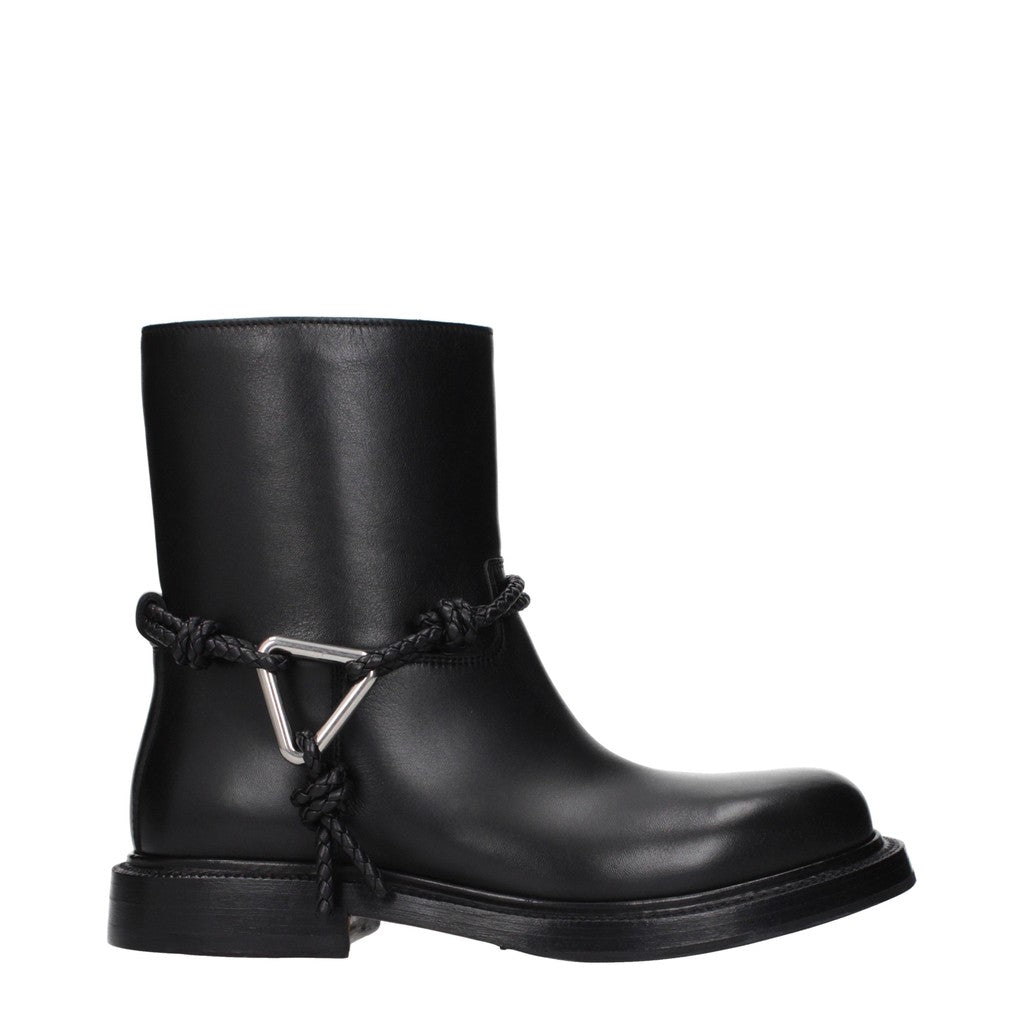 Bottega Veneta James Enkellaarzen – Zwart