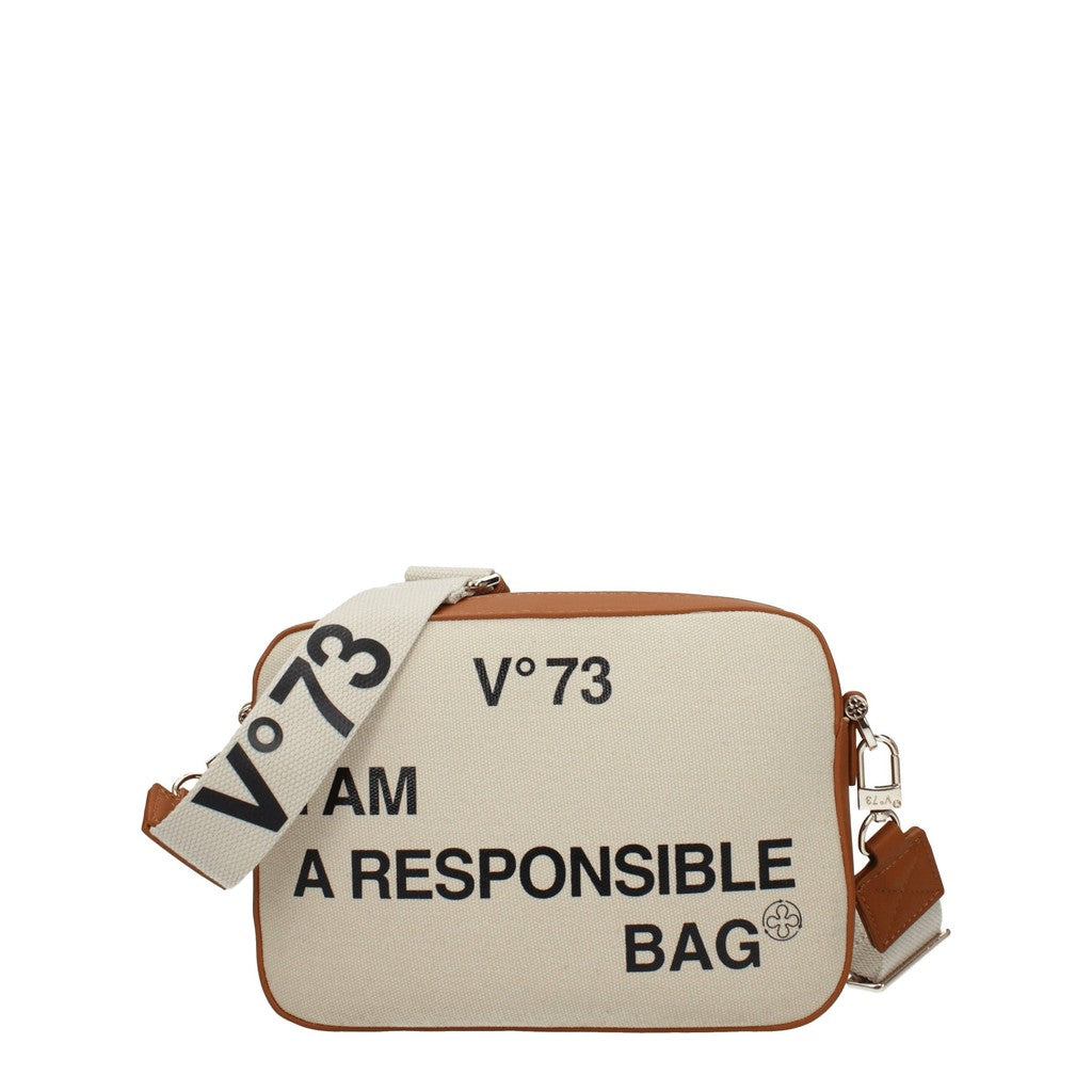 V°73 Responsability Bis Crossbodytas – Beige / Bruin