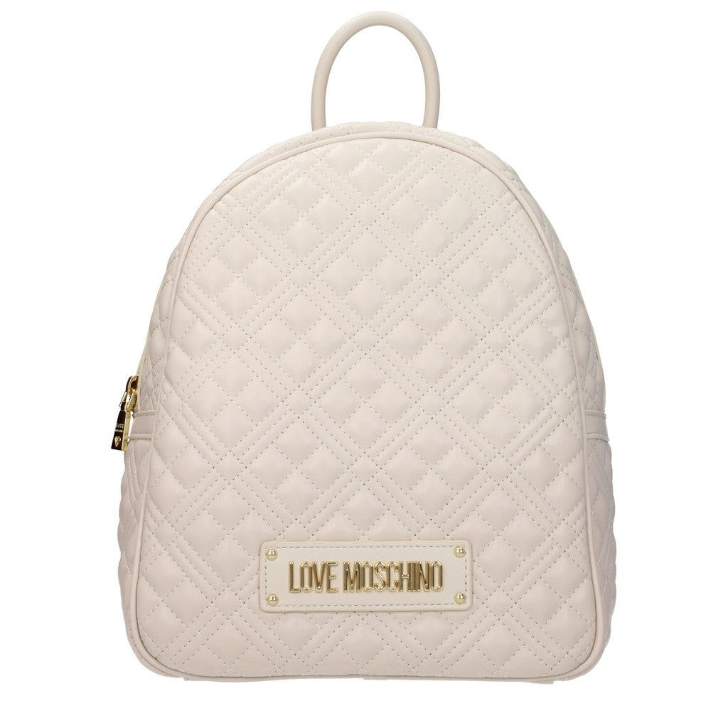 Love Moschino Ruime rugzak – Ivoor