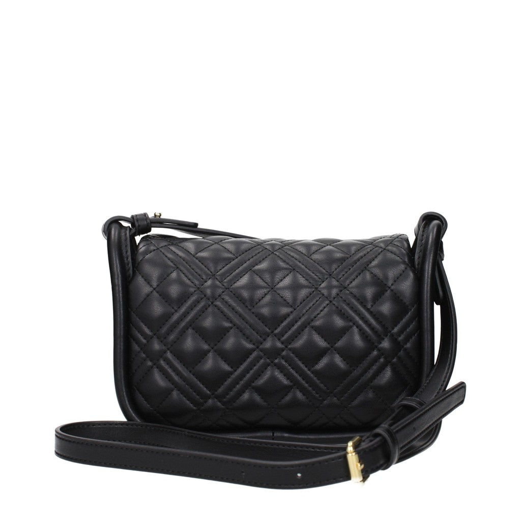 Love Moschino Kleine crossbodytas – Zwart / Goud