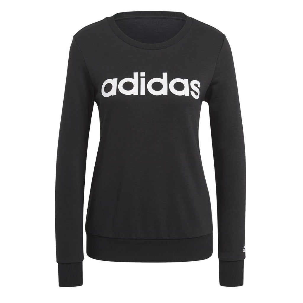 Adidas Essentials Logo Sweater – Zwart / Wit