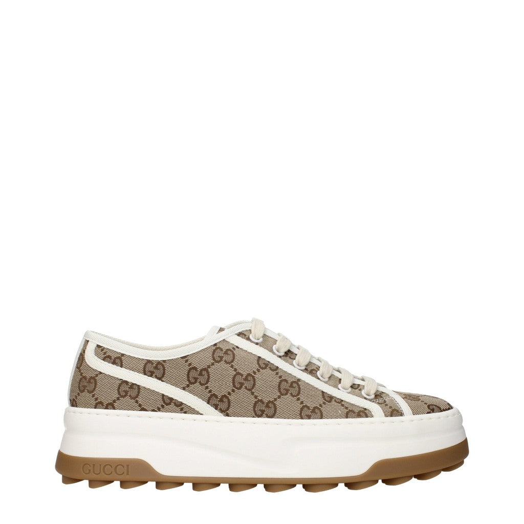 Gucci GG canvas Sneakers – Beige